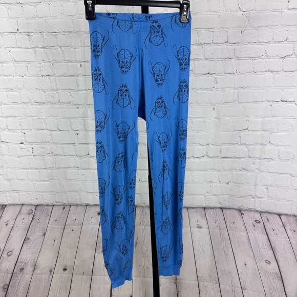 Hanna Andersson Disney Eeyore Long Sleeve Pants Organic Cotton PJs Size 12 - Picture 7 of 10